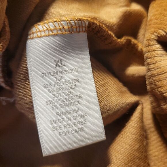 "Ultra Flirt" Woman's Short Sleeve Pullover dress XL White/ Camel NWT 🐫 - Picture 7 of 8